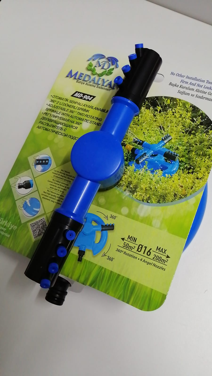 SEHPALI DÖNERLİ 2'Lİ SPRİNK MD-904 KL:30